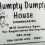Click to enlarge image Photo courtesy of Marilyn Moody.  Marilyn Moody's mother-in-law,  Marie Moody, was the owner and director of Humpty Dumpty Kindergarten located in their home at 1106 Cater Avenue in Perry. 