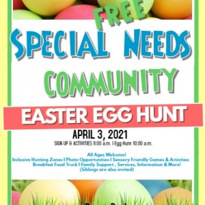 Special Needs Community Egg Hunt Photo for Special Needs Community Egg Hunt