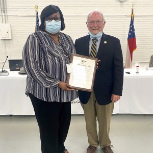 City of Perry Recognizes City Clerk Photo for City of Perry Recognizes City Clerk