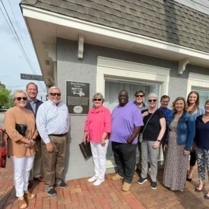 Plaque Honoring Blue Bird No. 1 Unveiled in Downtown Perry Photo for Plaque Honoring Blue Bird No. 1 Unveiled in Downtown Perry