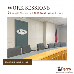 Work Sessions Relocated to Council Chambers Photo for Work Sessions Relocated to Council Chambers