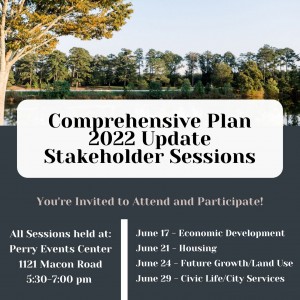 Comprehensive Plan Stakeholder Sessions Photo for Comprehensive Plan Stakeholder Sessions