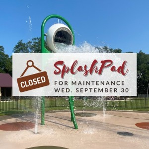 Splashpad Closed Today For Maintenance Photo for Splashpad Closed Today For Maintenance