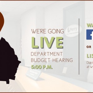 Department Budget Hearings | May 21, 2020 Photo for Department Budget Hearings | May 21, 2020