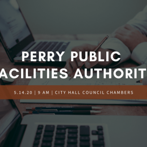 Perry Public Facilities Authority | May 14, 2020 Photo for Perry Public Facilities Authority | May 14, 2020