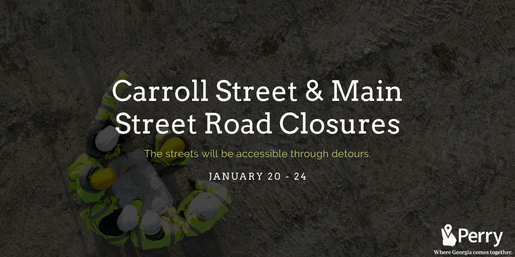 Photo for Carroll Street and Main Street Road Closures January 20-24