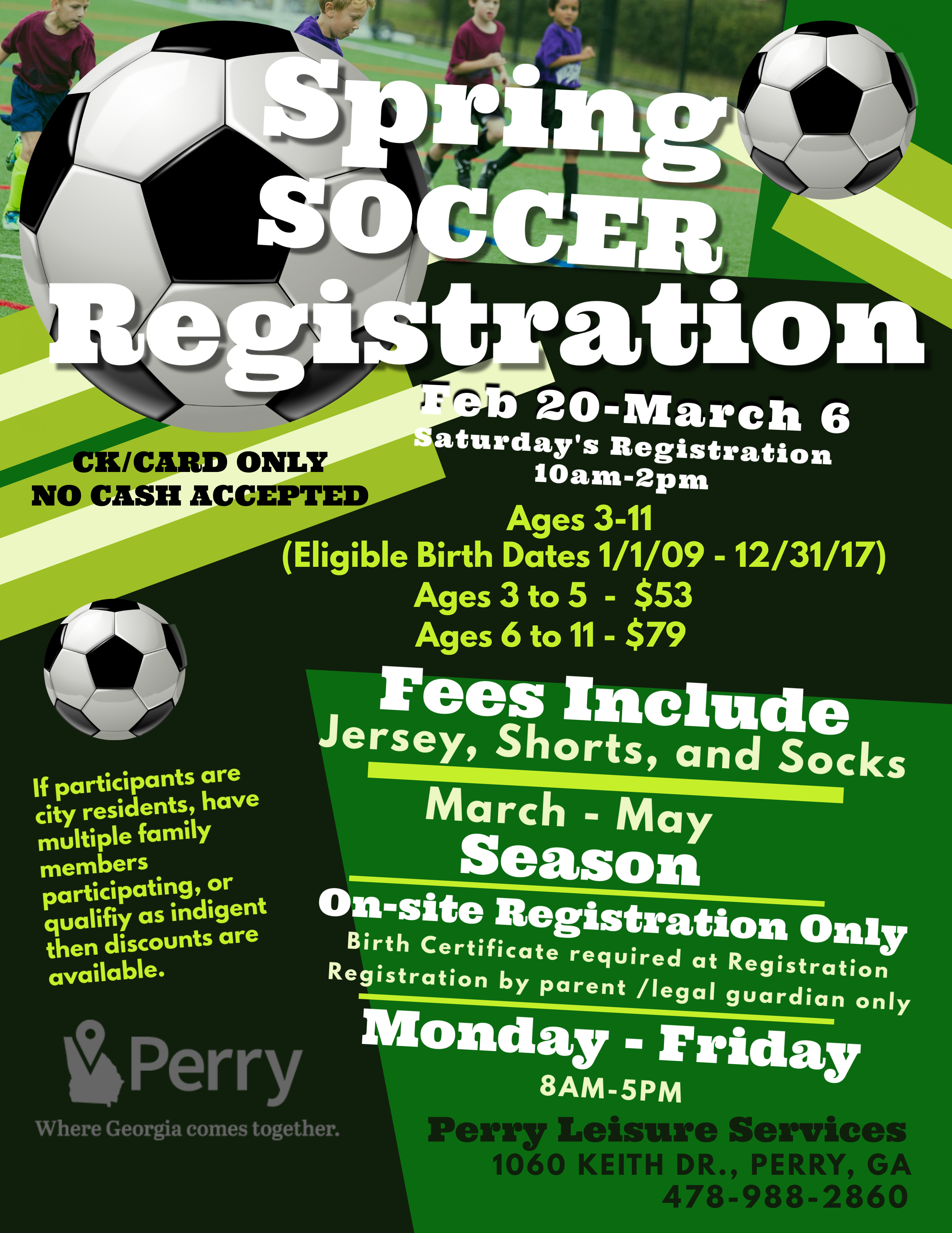 Photo for Spring Soccer Registration Begins February 20