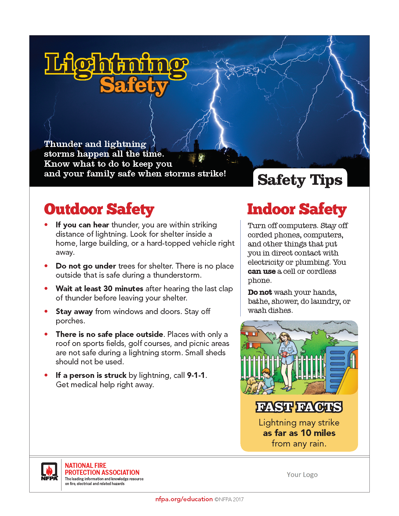 Photo for Lightning Safety
