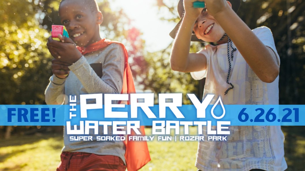 Photo for Perry Water Battle June 26!