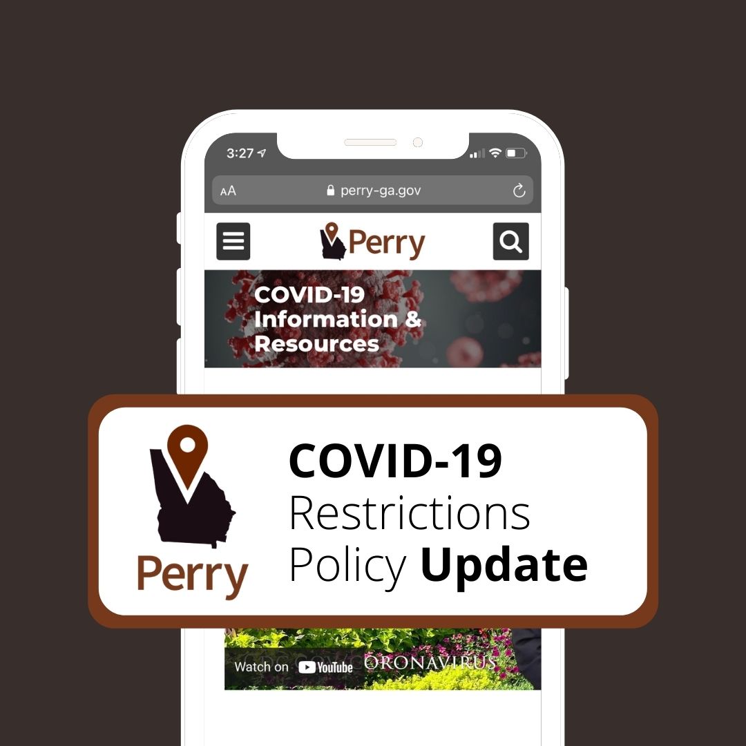 Photo for City of Perry Approves COVID-19 Restrictions Policy