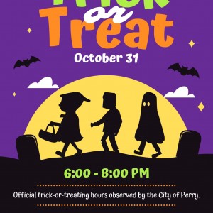 Photo for Perry Trick-Or-Treating Hours For October 31