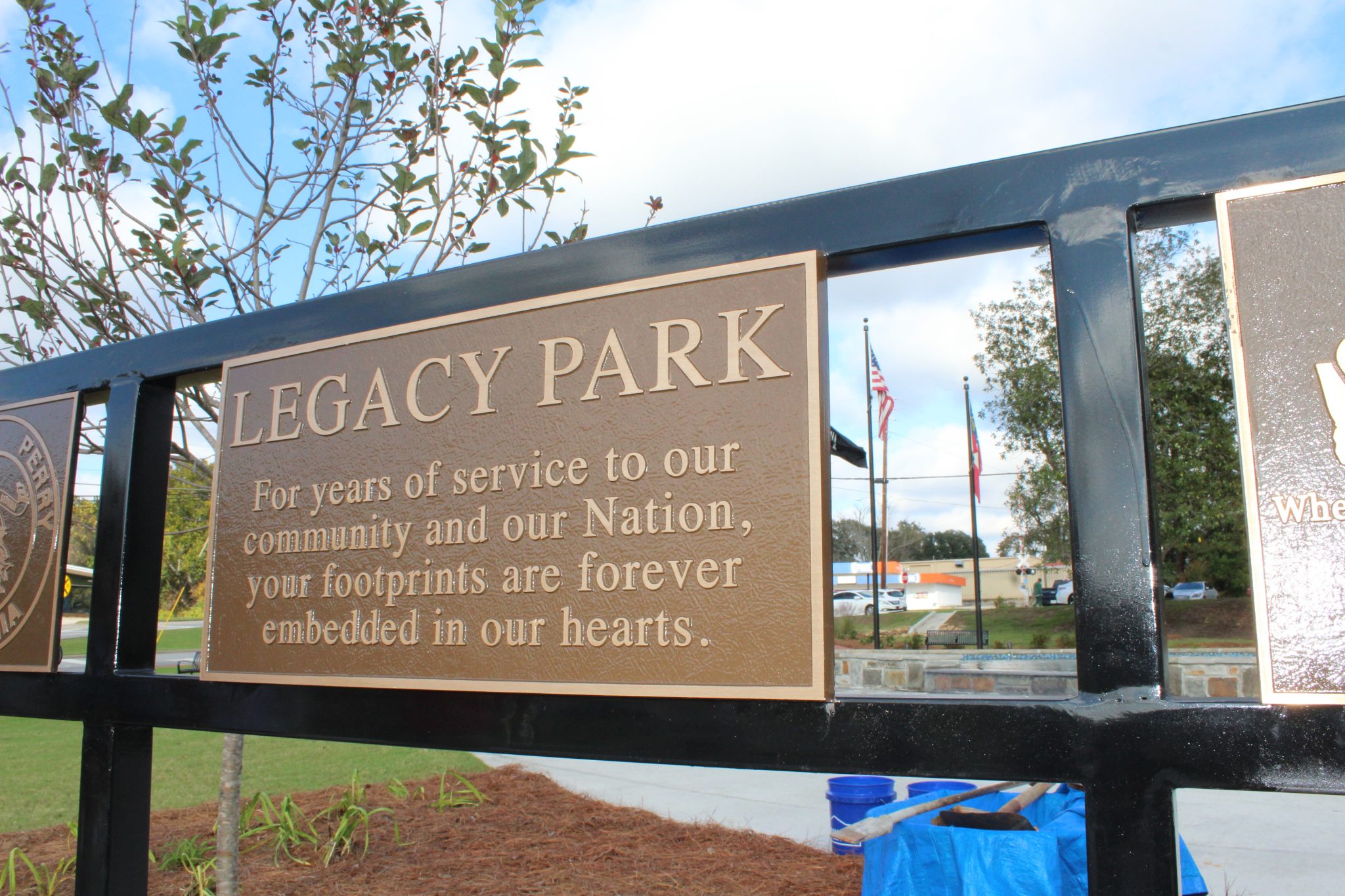 Photo for Legacy Park Honors Veterans