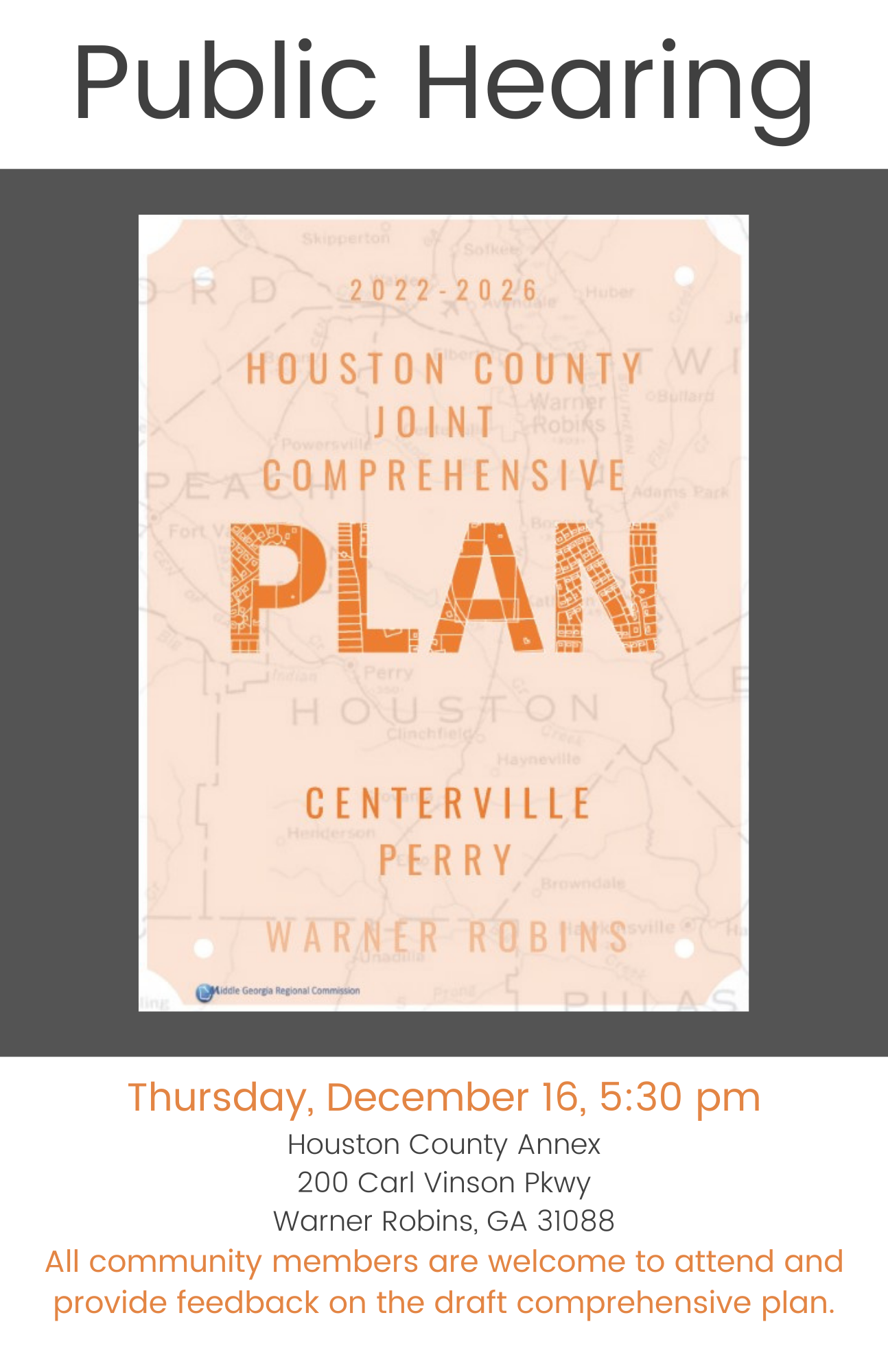 Photo for Houston County Joint Comprehensive Plan Review