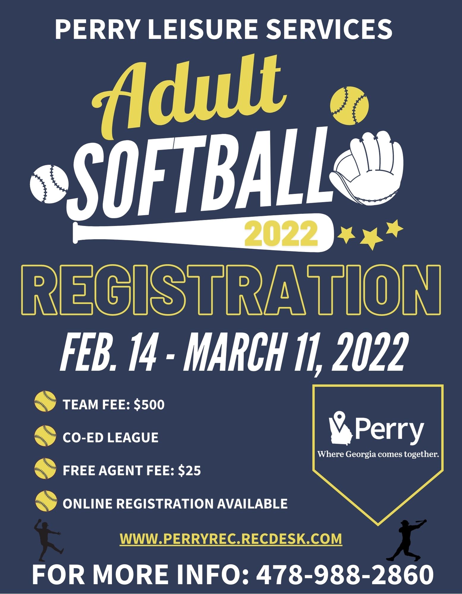 Photo for Adult Softball Registration Through March 11, 2022