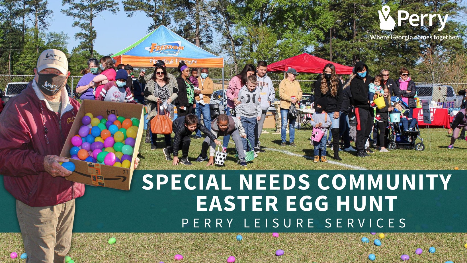 Photo for Special Needs Community Egg Hunt Provides Inclusive Event