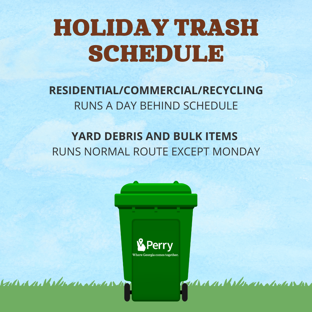 Holiday Schedule For Trash 2025