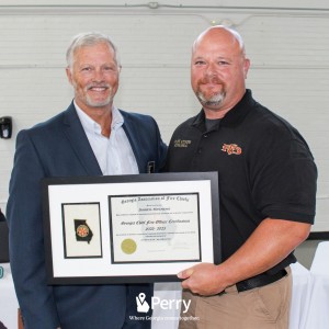 Photo for Fire Marshal Awarded Georgia Chief Fire Officer Certification
