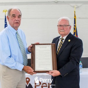 Photo for Mayor and Council Recognize Long-Time Perry Business Owner Foster Rhodes
