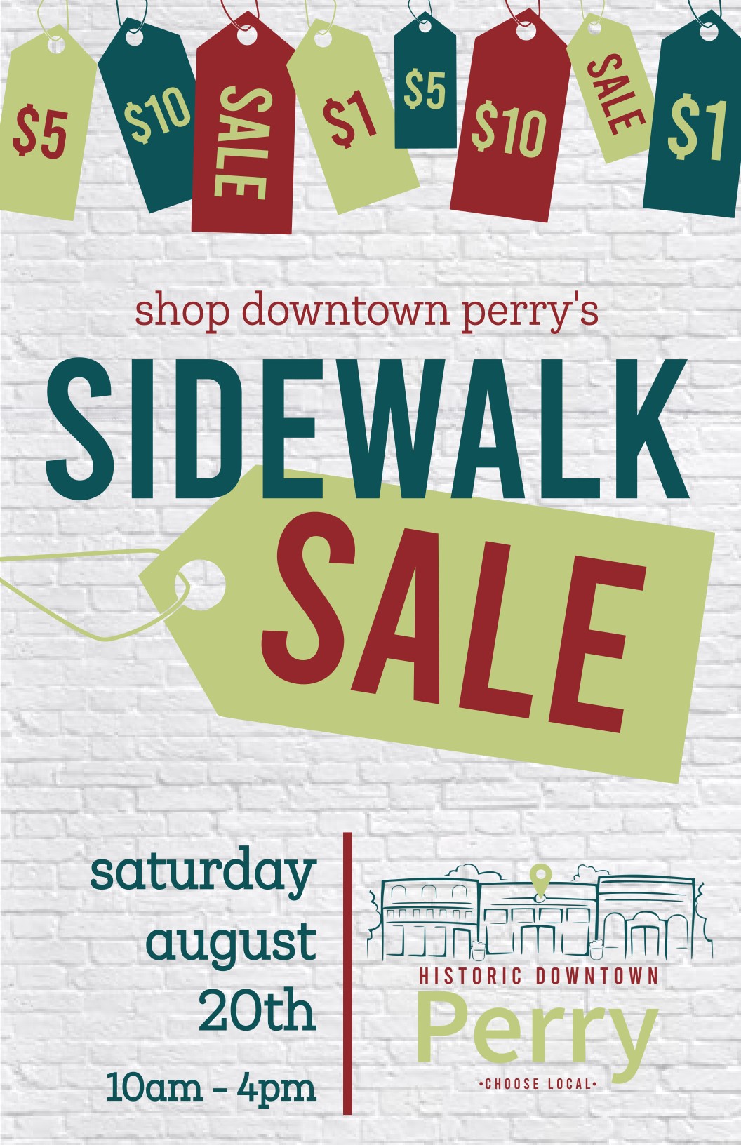 Photo for Historic Downtown Perry Features Deals During Sidewalk Sale 