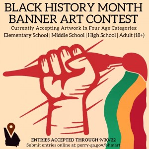 Photo for City of Perry Soliciting Artwork for Black History Month Art Contest
