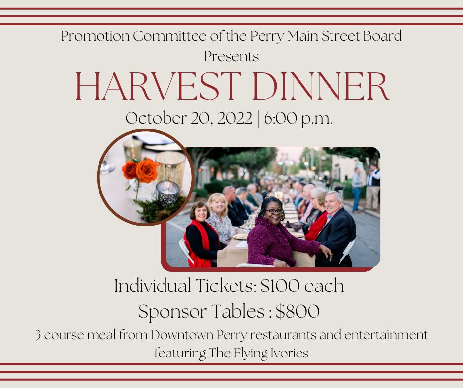 Photo for Main Street Advisory Board Hosts Harvest Dinner Fundraiser