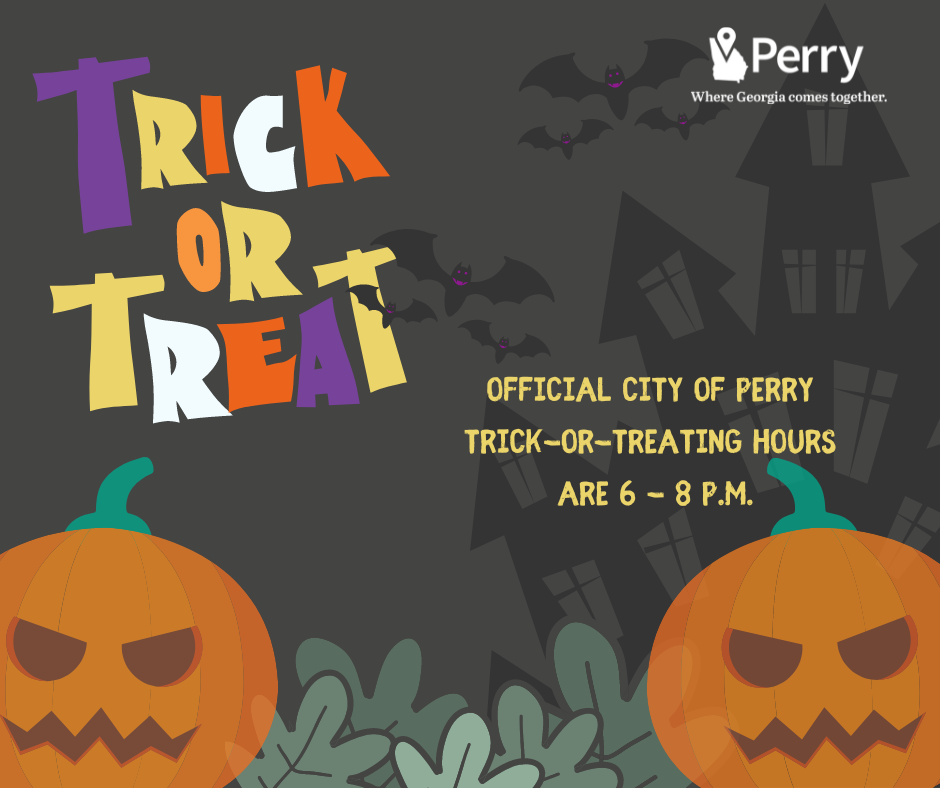 Photo for City of Perry Trick-or-Treating Hours for 2022