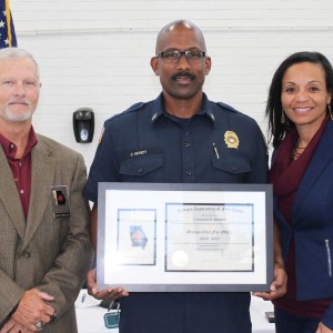 Photo for Training Chief Recognized For Completion of Georgia Chief Fire Officer Program