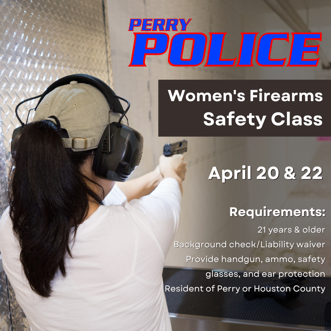 Photo for Perry Police Department to Host Women&rsquo;s Firearm Safety Class