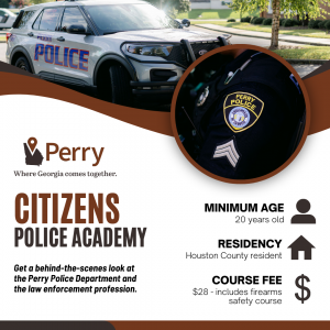 Photo for Perry Police Department Goes Behind-The-Scenes With Citizens Police Academy