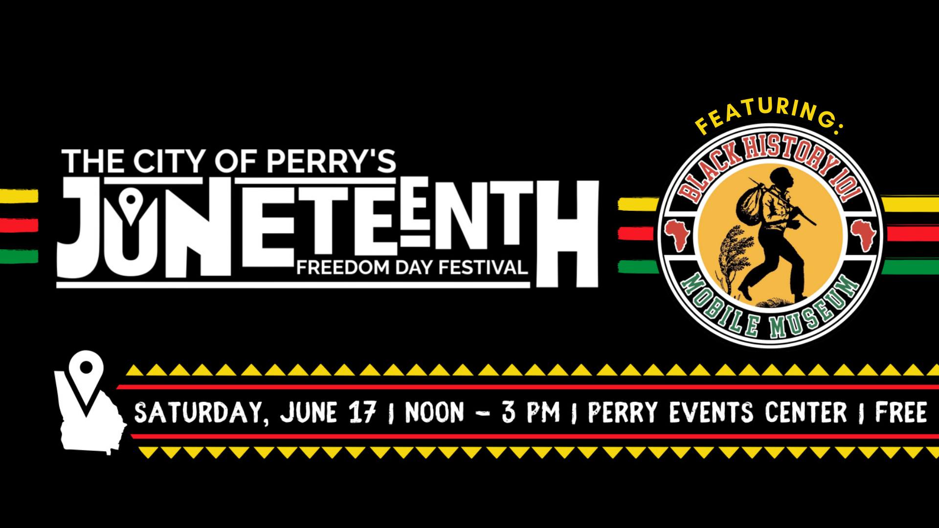 Photo for City of Perry Celebrates Juneteenth With Annual Freedom Day Festival  