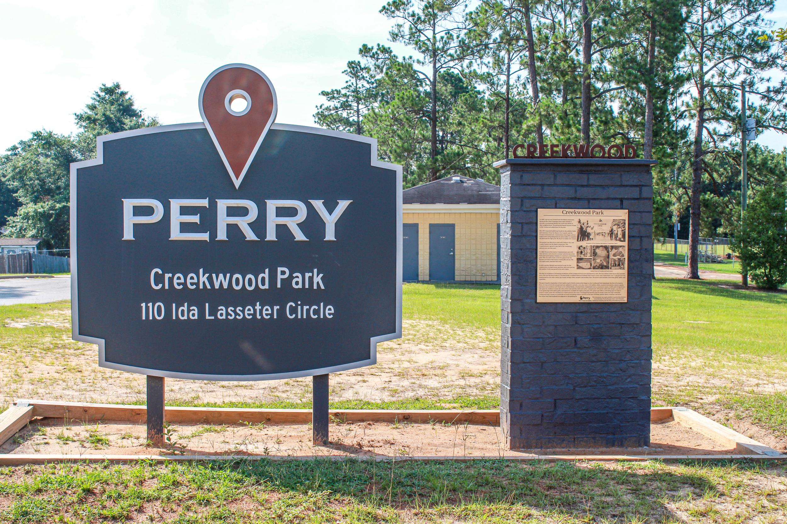Photo for Perry Honors the Past With Creekwood Park Memorial