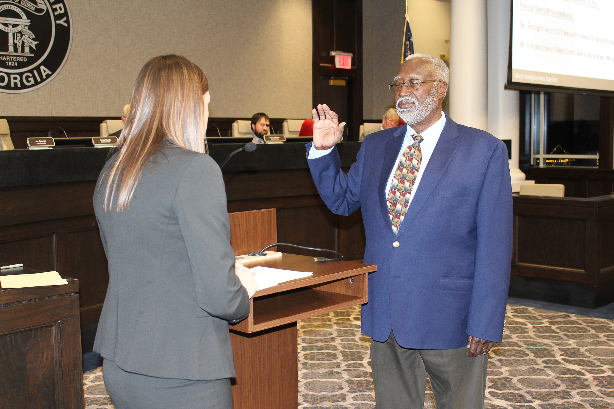 Photo for Councilmember Reverend Willie King Re-Elected 
