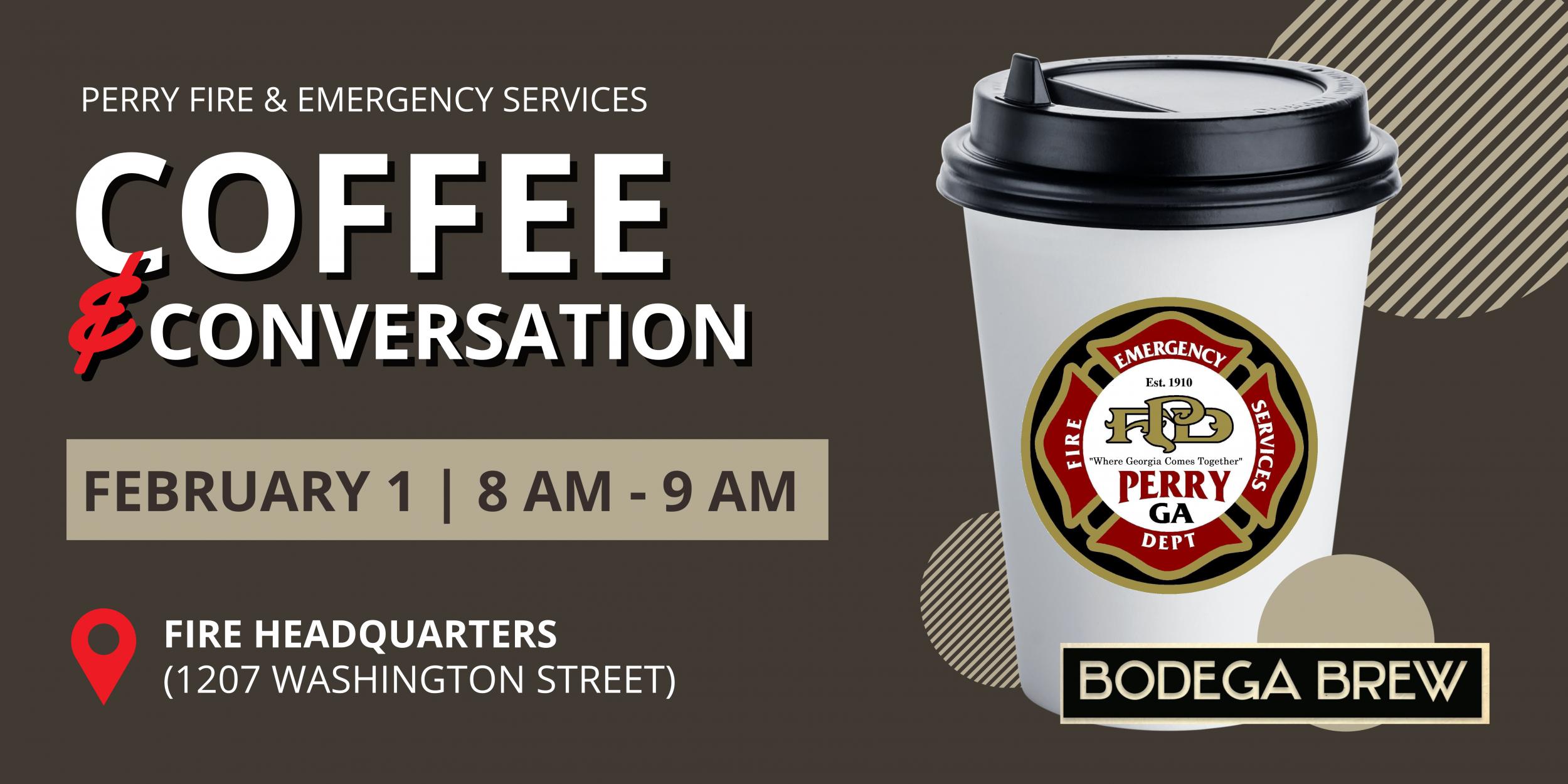 Photo for Perry Fire Hosts Coffee &amp; Conversation