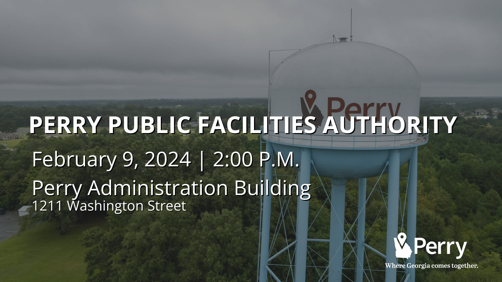 Photo for Public Notice | Special Called Meeting of the Perry Public Facilities Authority