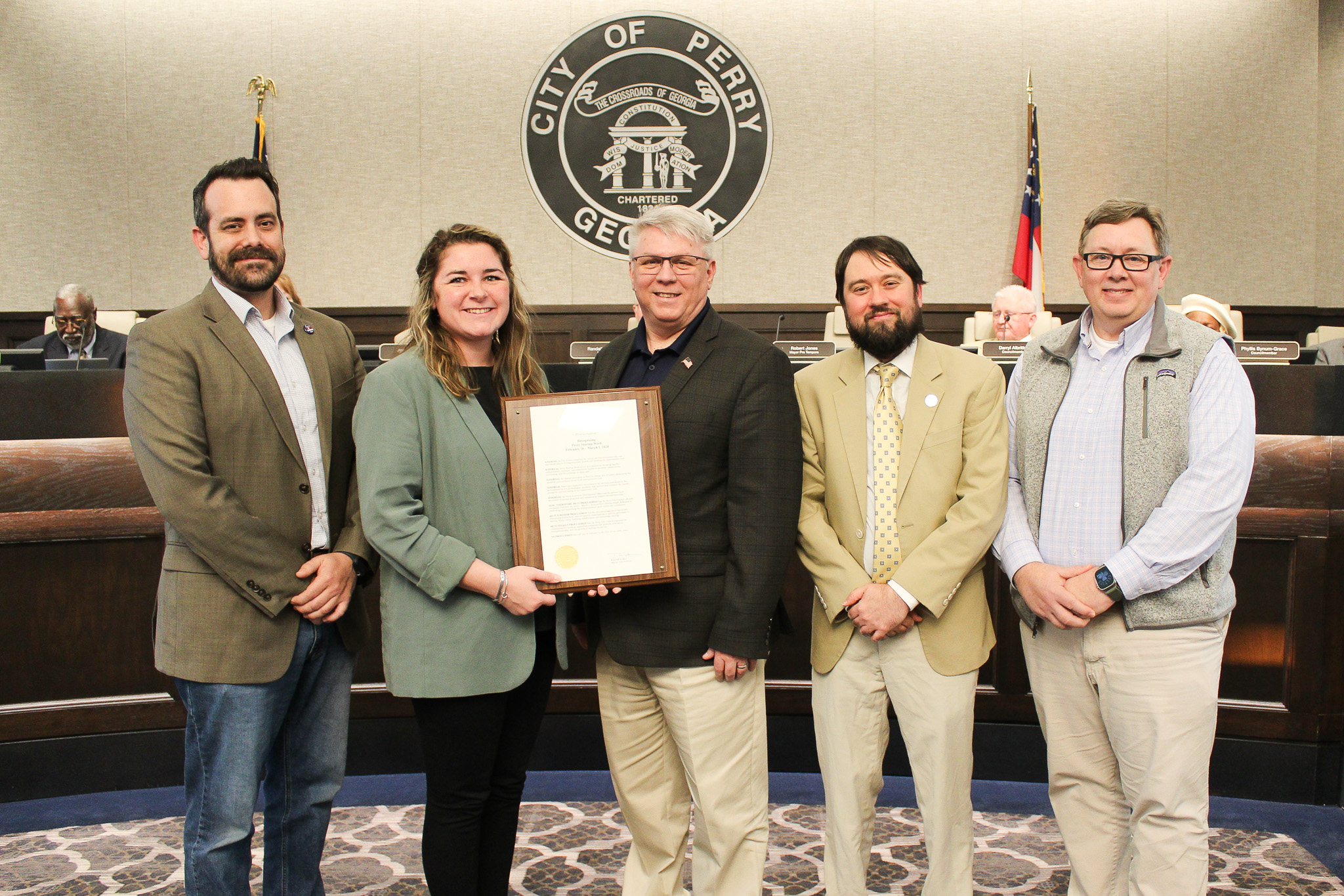 Photo for Perry City Council Recognizes Perry Startup Week