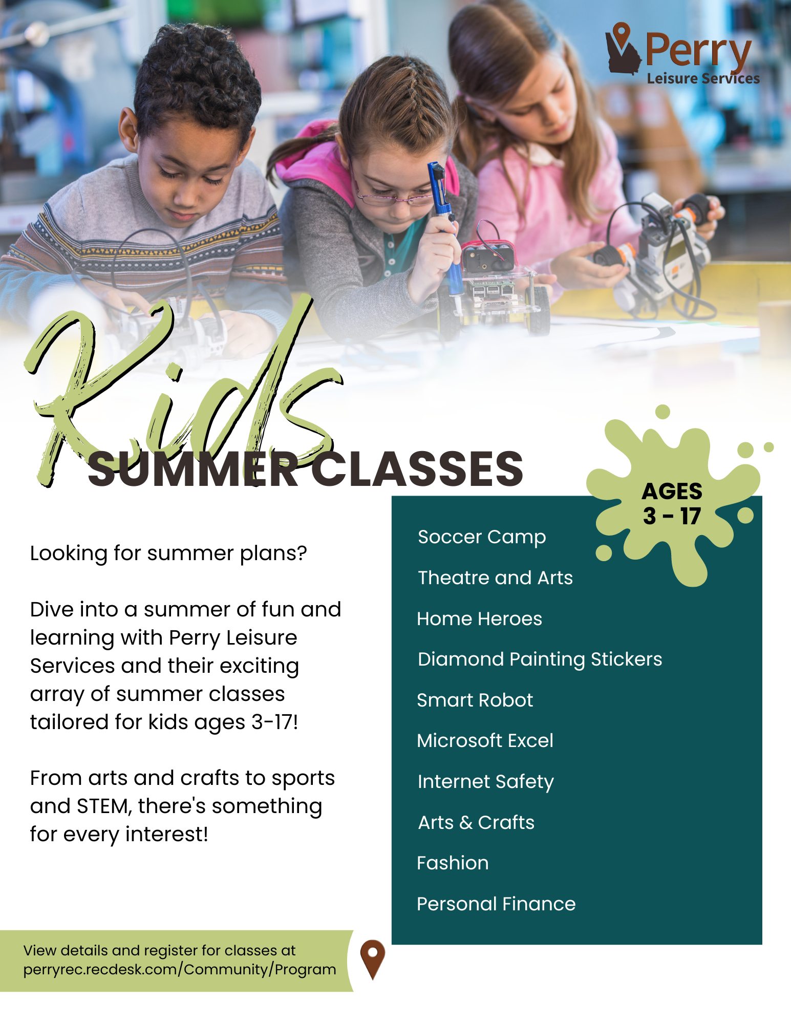 Photo for Perry Leisure Services Offers an Array of Summer Classes