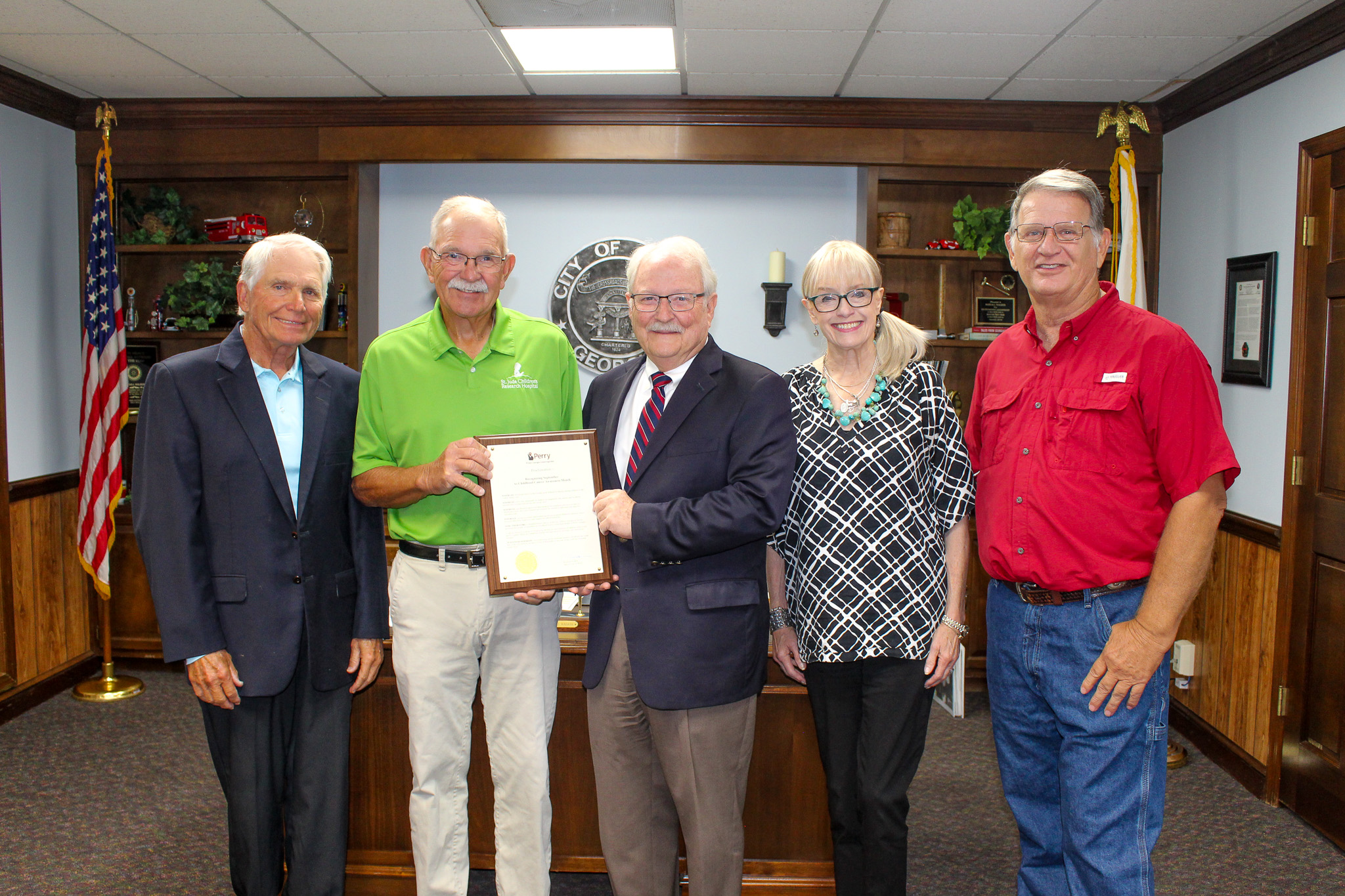 Photo for City of Perry Recognizes Childhood Cancer Awareness Month