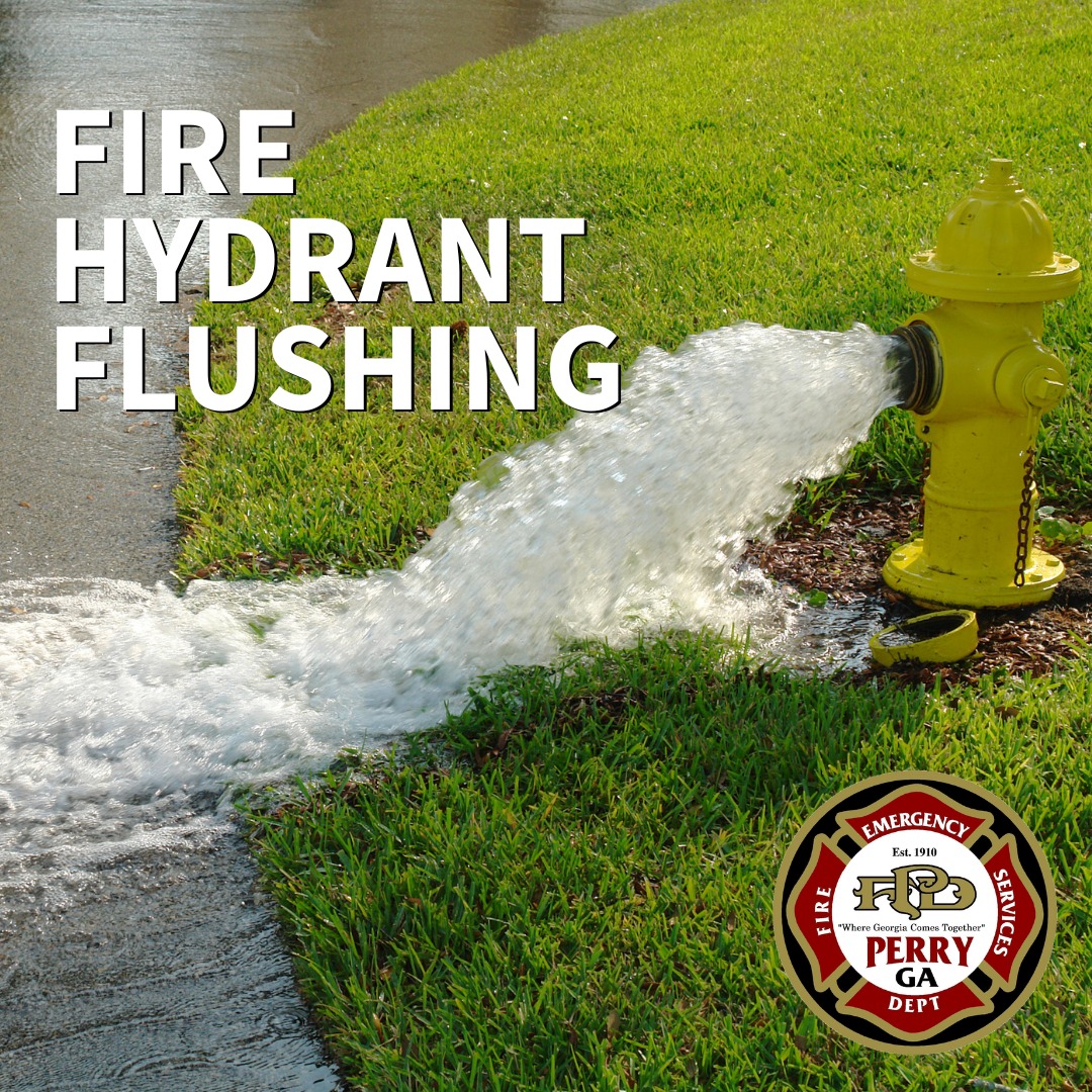 Photo for Perry Fire &amp; Emergency Services to Conduct Hydrant Flushing &amp; Hydrant Flow Testing 