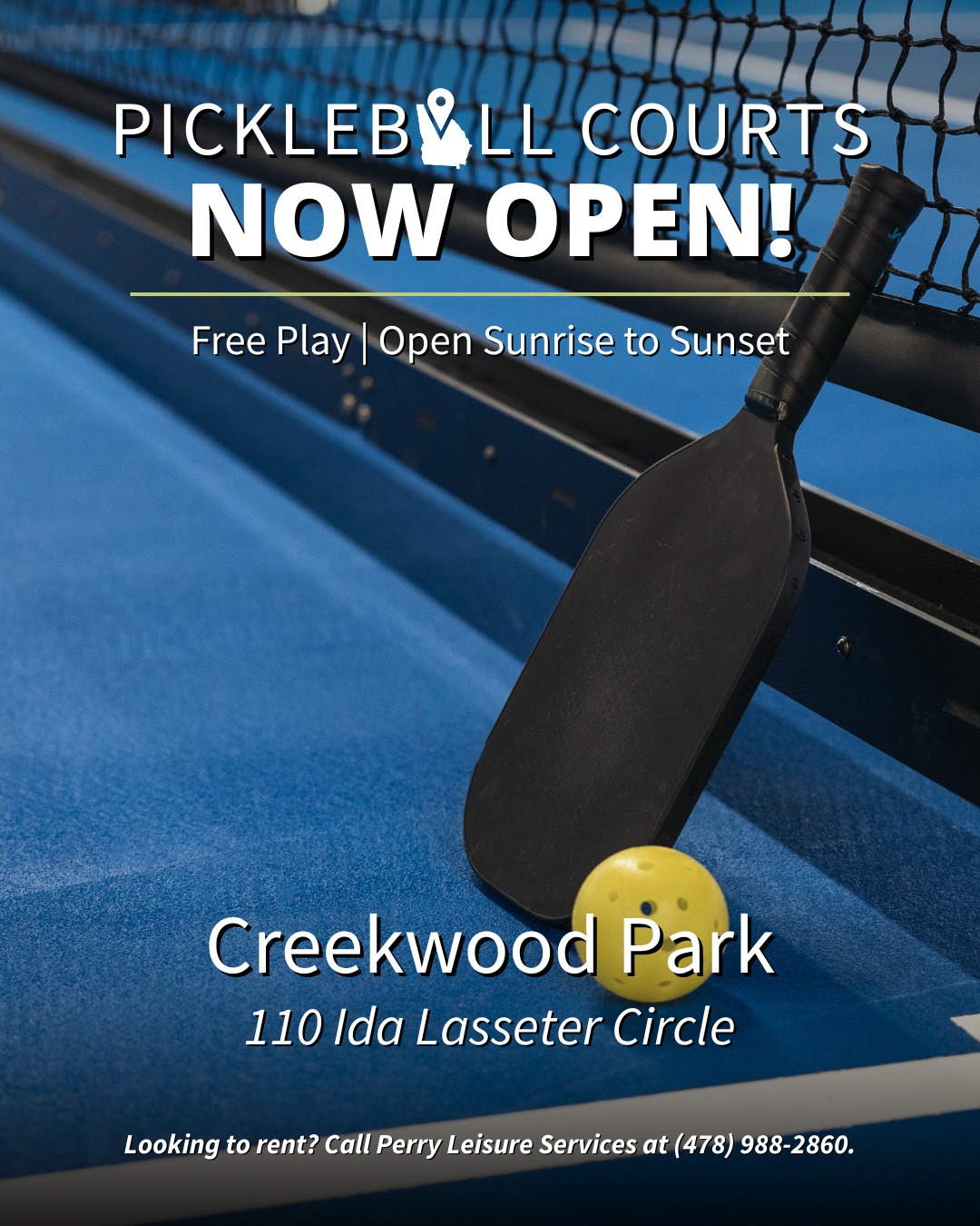 Click to Read New Pickleball Courts at Creekwood Park Bring Fresh Energy to Perry Photo for New Pickleball Courts at Creekwood Park Bring Fresh Energy to Perry