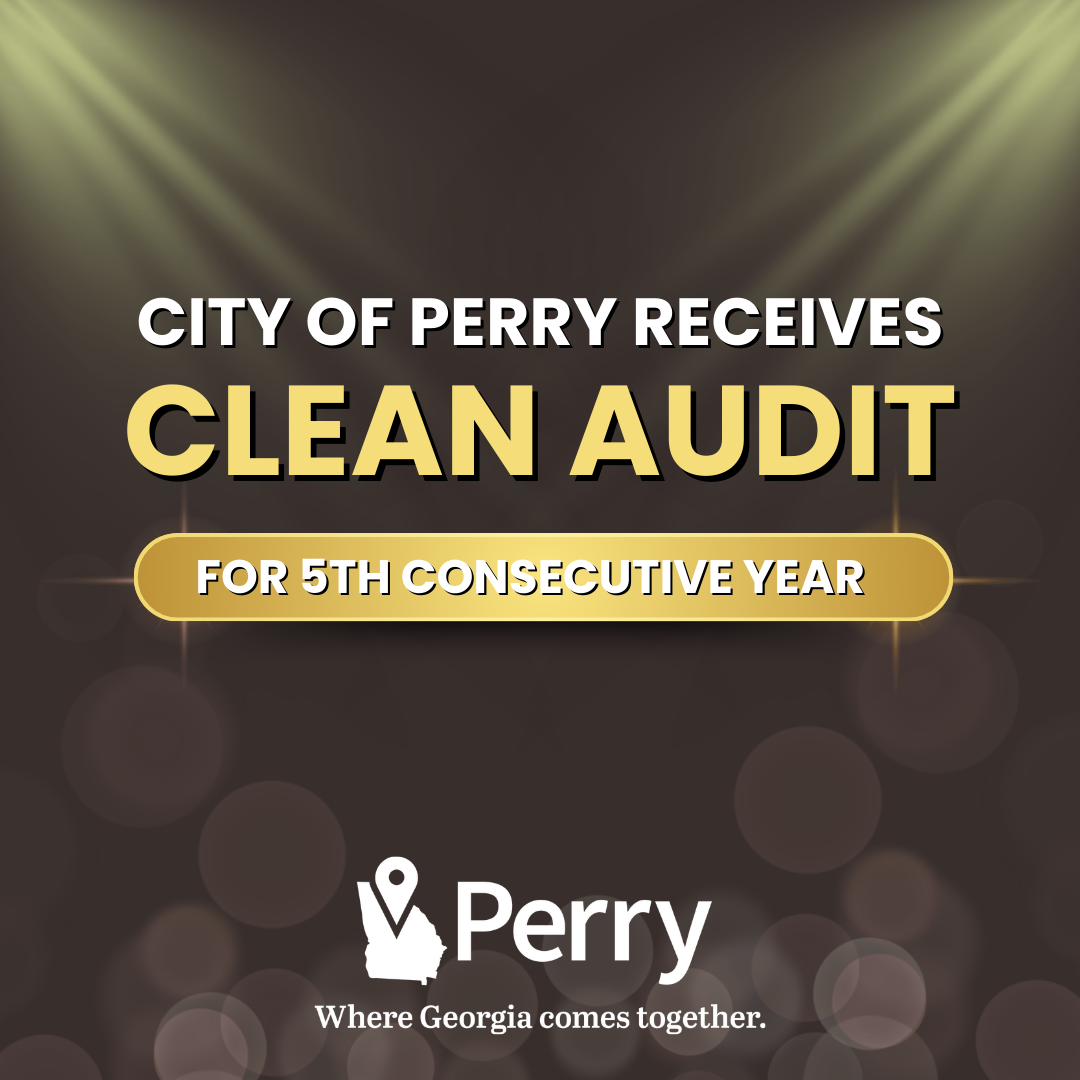 Photo for City of Perry Receives Clean Audit for Fifth Consecutive Year