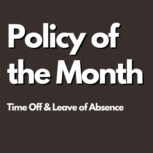 Click to Read Time Off & Leave of Absence Policy Photo for Time Off & Leave of Absence Policy