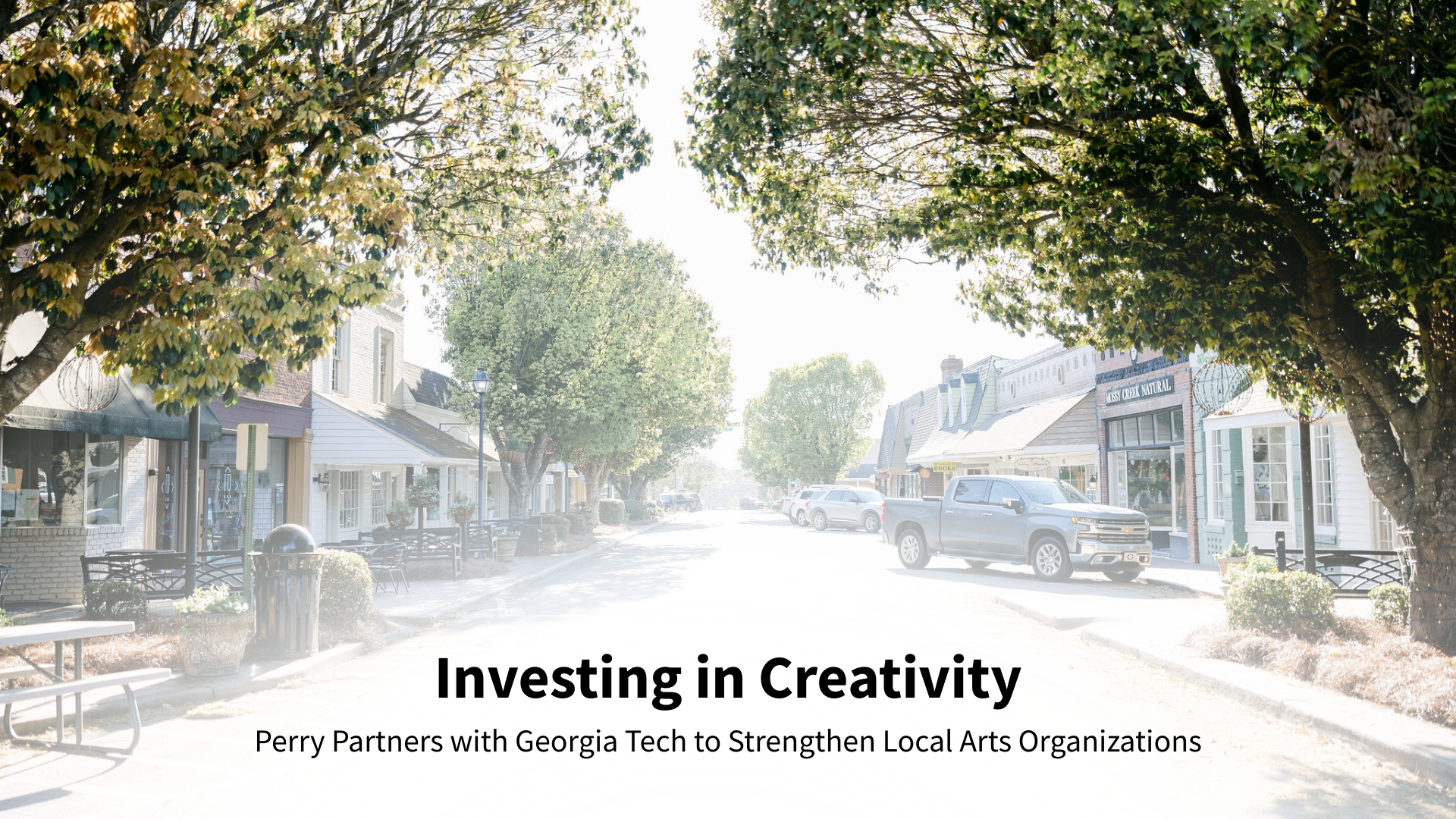 Photo for Investing in Creativity: Perry Partners with Georgia Tech to Strengthen Local Arts Organizations