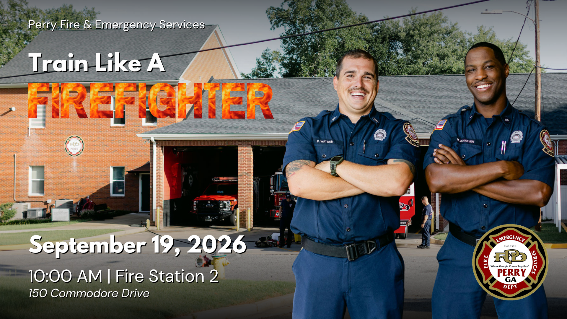 Photo for Perry Fire Department&rsquo;s Train Like a Firefighter Event Returns September 19