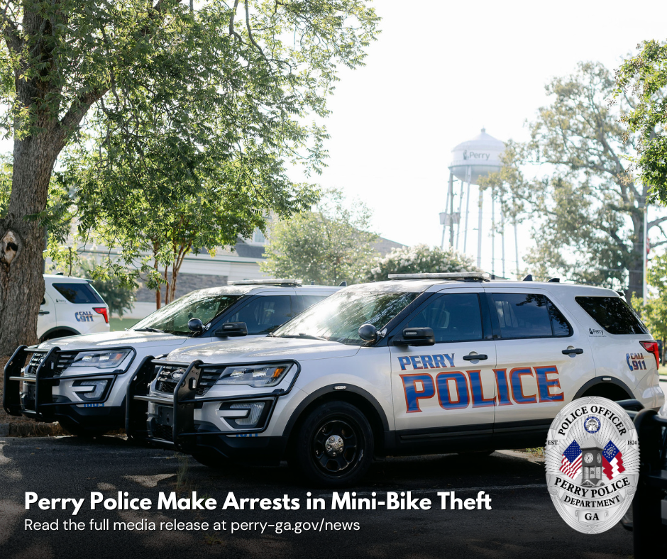 Click to Read Perry Police Make Arrests in Mini-Bike Theft Photo for Perry Police Make Arrests in Mini-Bike Theft