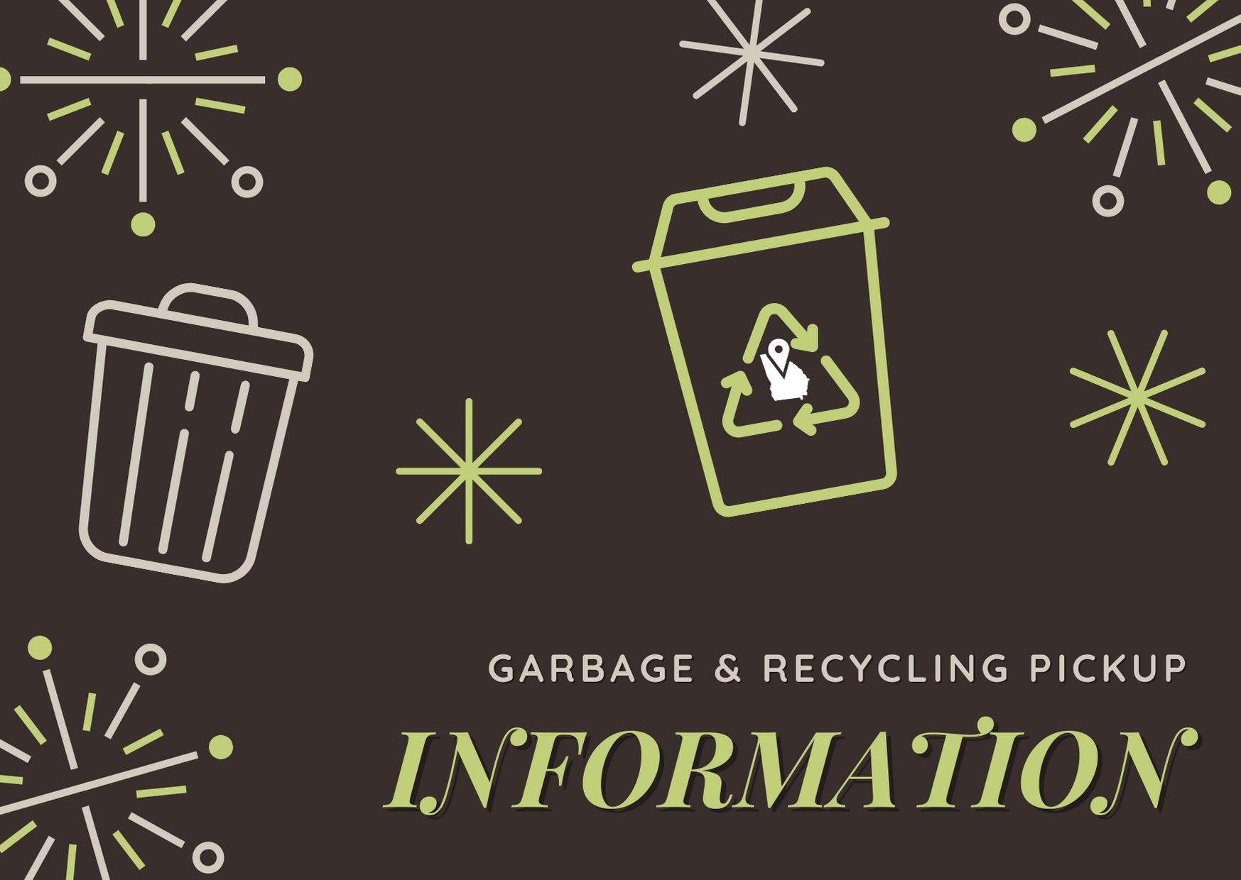 Photo for New Year Garbage Pickup Information