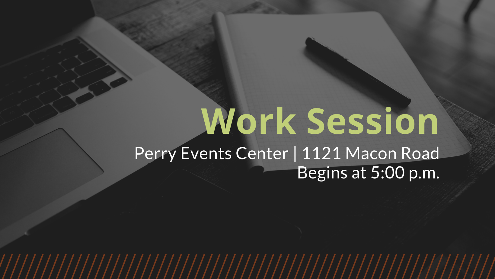 City Council Work Session City of Perry